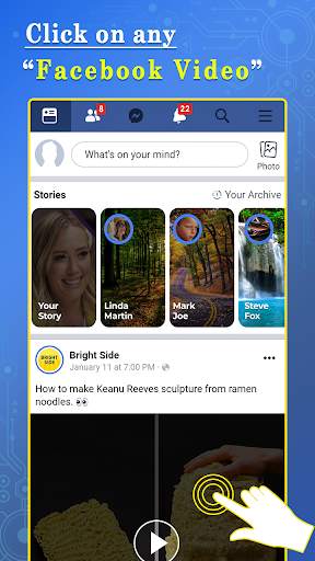 Fast Video Downloader form Facebook screenshot 2