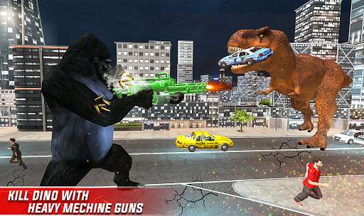 Monster Dino Vs King Kong-City Rampage Simulator screenshot 5