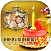 Happy Birthday Photo Frame icon