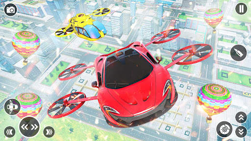 Flying Car Games 3D- Car Games screenshot 5