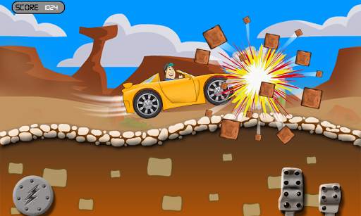 Speedy Hill Car Racing скриншот 2
