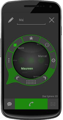 Dial Sphere 3D - Dialer screenshot 6