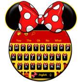 Cute Mini Bowknot Keyboard Theme 10001003
