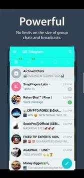 GB Telegramz Messenger screenshot 1