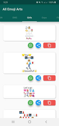 All Emoji Arts 😍 - Emoji Art copy and paste 😜 screenshot 6