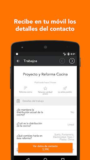 Habitissimo para profesionales स्क्रीनशॉट 3