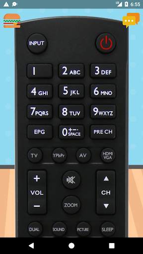 Remote Control For BenQ TV screenshot 1