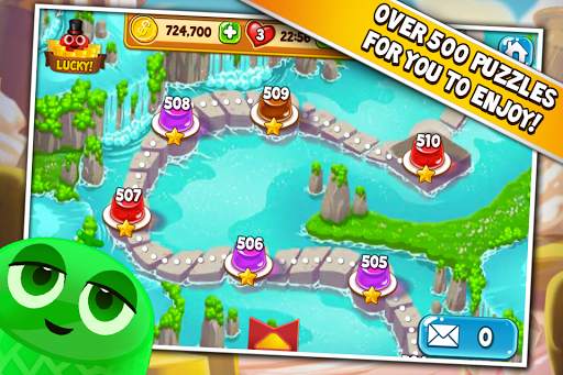 Pudding Pop - Connect & Splash Free Match 3 Game screenshot 3