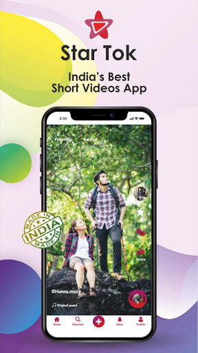 Star Tok : Short Video Creator - Made in India screenshot 1