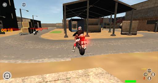 Motorcycle Racing Simulator 3D screenshot 2
