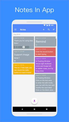 Idea Note - Floating Note, Voice Note, Study Note screenshot 7