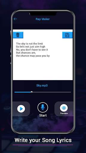 Rap Music Maker : Rap Beats Music Recording Studio screenshot 3