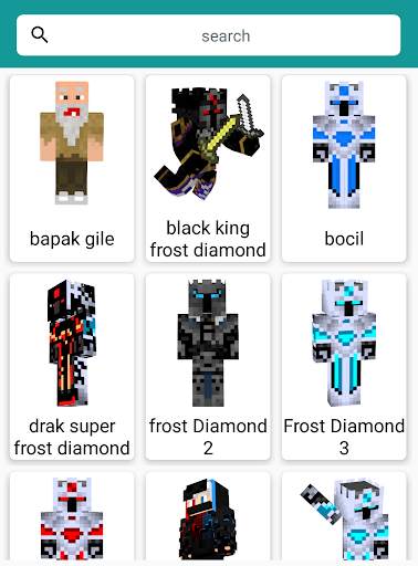 Dream Diamond Skin Minecraft screenshot 2