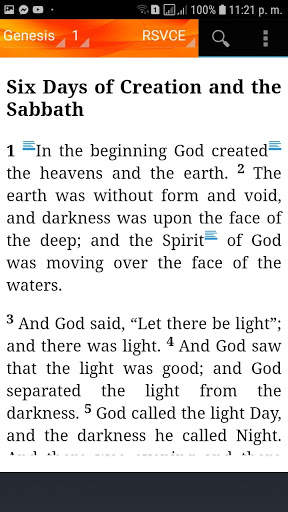 Holy Bible Revised Standard Version Catholic Edit screenshot 2