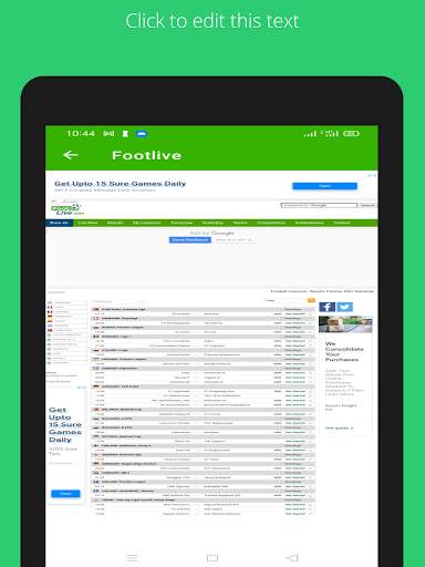 Soccer Live-Live Score App screenshot 12