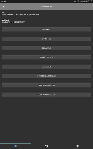 MIDI Converter 6 تصوير الشاشة