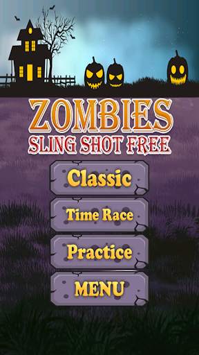 Zombies Sling Shot Free screenshot 2