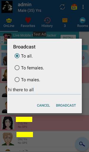 Random Chat (worldwide) screenshot 3