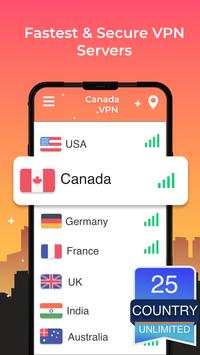 Canada VPN screenshot 2