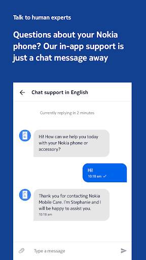My phone: the official app for Nokia phones screenshot 1