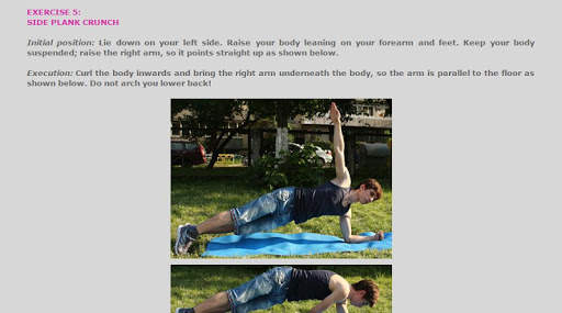 Abs Routine for Teens screenshot 7