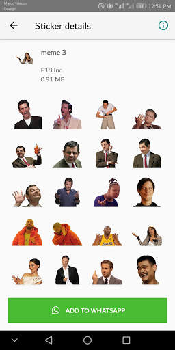 WAStickerApps 😎 FREE Funny Meme & Love Stickers screenshot 6