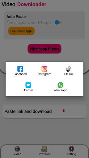 All in one Video Downloader screenshot 2