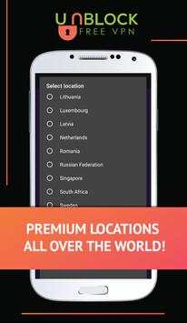 VPN Unblock screenshot 2