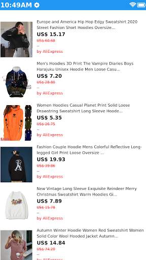 Hoodies & Sweatshirts: Shop Fashionable Live Shop screenshot 7