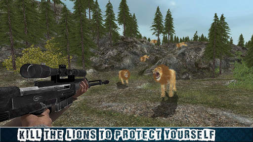 Ultimate 4x4 Lion Hunting Sim screenshot 11