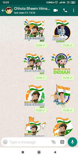 Chhota Bheem WAStickers screenshot 3