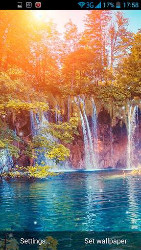 Waterfall 3D Live Wallpaper screenshot 3