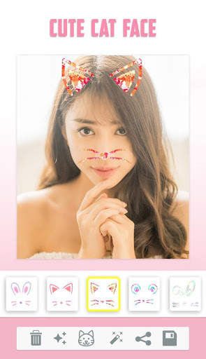 Cat Face Camera Photo Editor screenshot 1