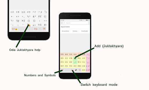 ବର୍ଣ୍ଣପଟ୍ଟ Barna Pata Odia Keyboard स्क्रीनशॉट 5