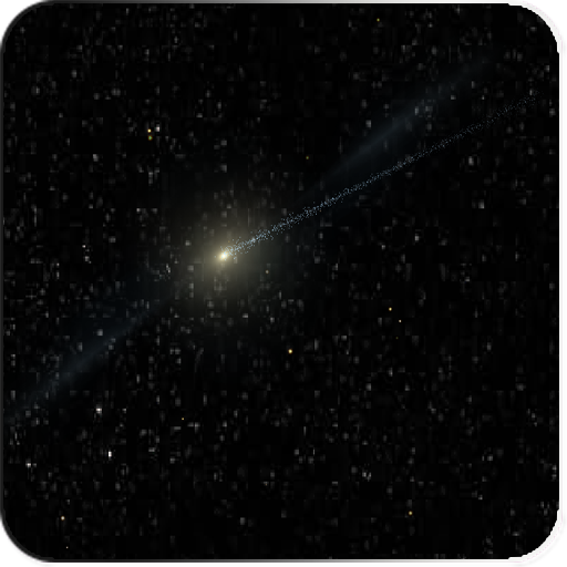 Meteors star night wallpaper icon