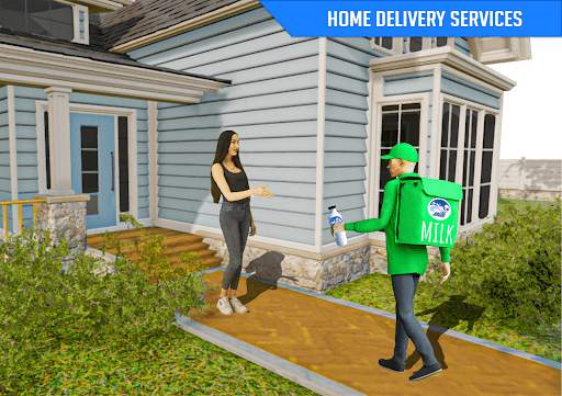 Milk Van Delivery Simulator screenshot 15