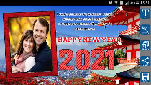New Year Photo Frames screenshot 4