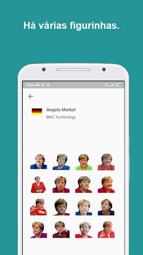 Figurinhas Angela Merkel screenshot 1