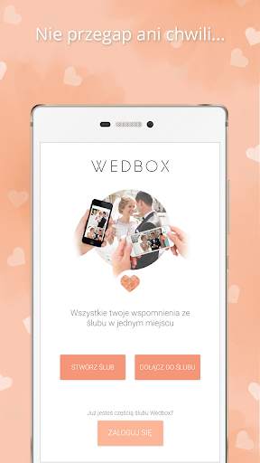 Wedbox - aplikacja ślubna nr 1 💗📸💗 screenshot 1