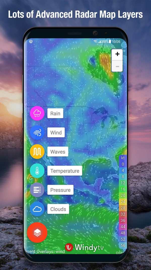 Radar Weather Map & Storm Tracker screenshot 1