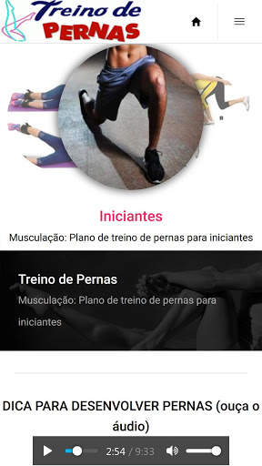 Treino de Pernas screenshot 2