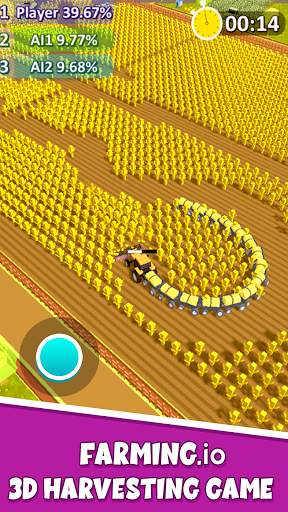 Farming.io - 3D Harvester Game screenshot 2