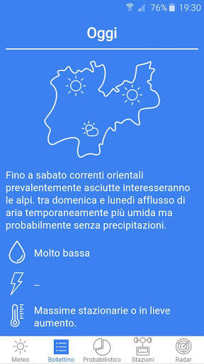 Meteo Trentino screenshot 2