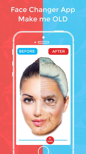 Face Changer App - Make me OLD,Future Face Changer 2 تصوير الشاشة