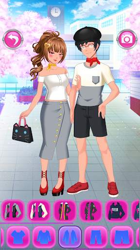 Anime Couples Dress Up Game screenshot 14