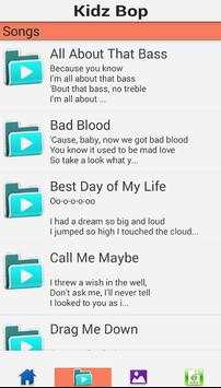 KIDZ BOP SONGS KIDS screenshot 1