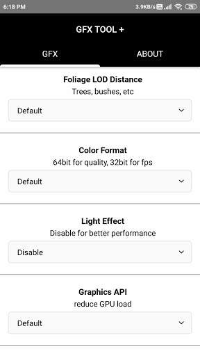 GFX Tool PRO- Game Launcher & Optimizer screenshot 4