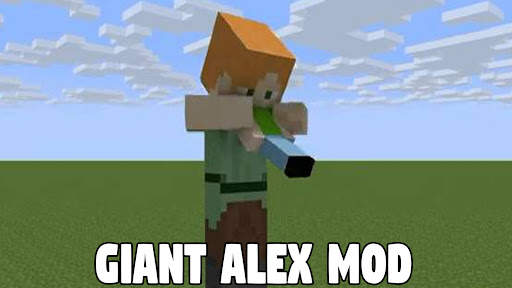 Giant Alex Mod Minecraft PE screenshot 4