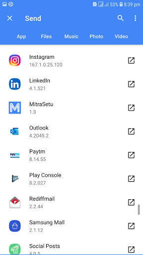 Indo Share- File Sharing App (Made In India). screenshot 3