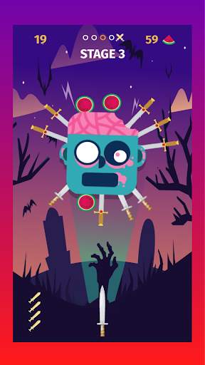 Zombie Knife Thrower screenshot 6